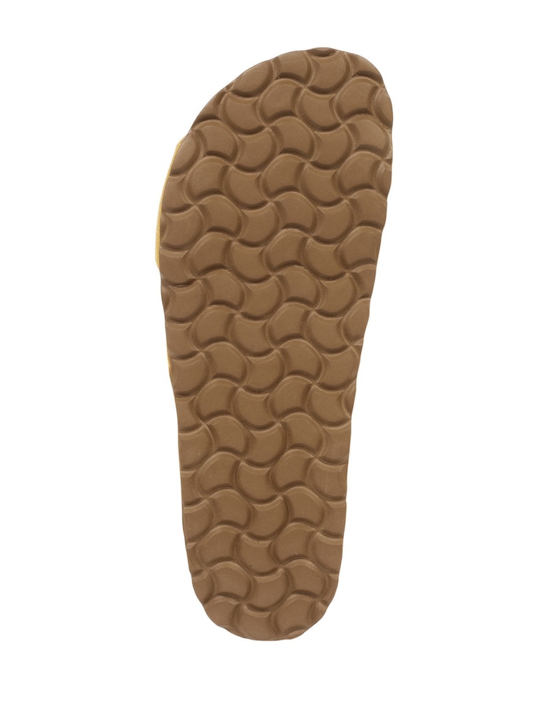 Celtic & Co. Yellow Cross-Over Buckle Sandals - Image 6 of 7