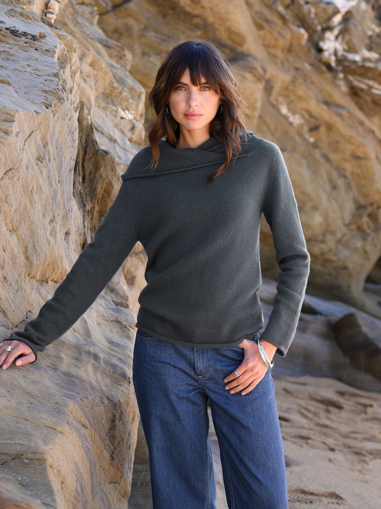Celtic & Co. Collared Slouch Jumper - Image 1 of 5