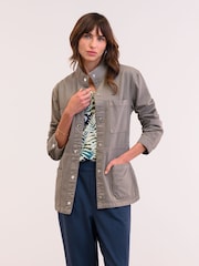 Celtic & Co. Natural Canvas Safari 100% Cotton Jacket - Image 2 of 6
