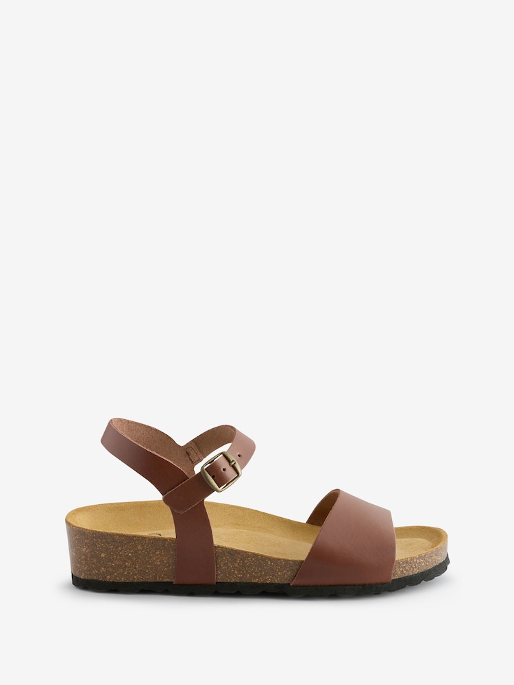 Celtic & Co. Low Wedge Ankle Strap Sandals - Image 1 of 1