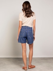 Celtic & Co. Blue Denim 100% Cotton Shorts - Image 2 of 2