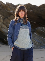 Celtic & Co. Green Statement Donegal Jumper - Image 4 of 7
