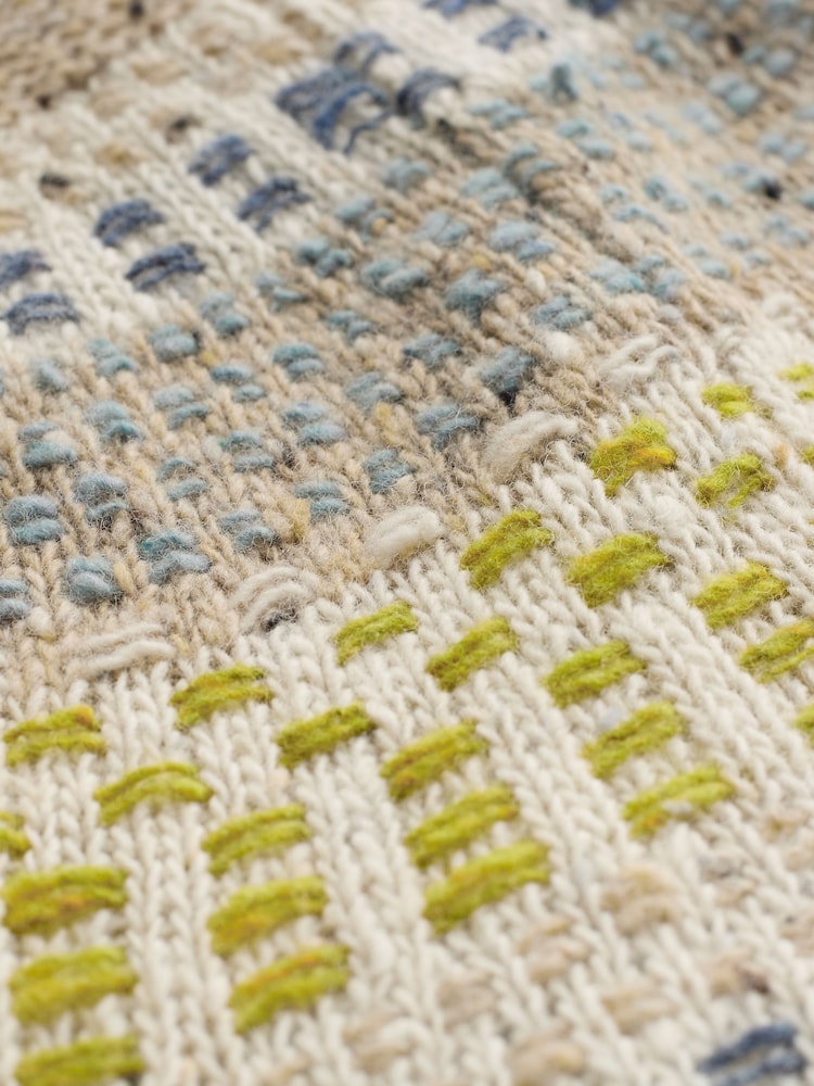 Celtic & Co. Float Print Stitch Yoke Donegal Jumper - Image 2 of 4