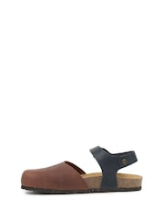 Celtic & Co. Closed Toe Brown Sandals - Image 2 of 6