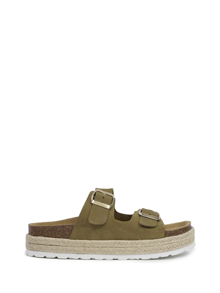 Celtic & Co. Double Buckle Sandals - Image 1 of 4