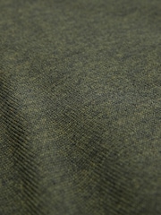 Celtic & Co. Green Merino Fine Knit Boat Jumper - Image 8 of 9
