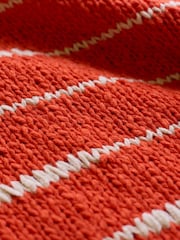 Celtic & Co. Drop Stitch Breton Linen Blend Jumper - Image 4 of 4