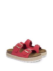 Celtic & Co. Double Buckle Sandals - Image 3 of 4