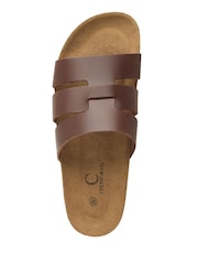 Celtic & Co. – Sandalen mit drei Riemen und niedrigem Keilabsatz, Braun - Bild 4 von 5