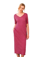 Celtic & Co. V-Neck Midi Dress - Image 4 of 6