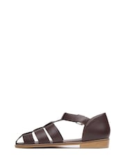 Celtic & Co. Minimal Fisherman Brown Sandals - Image 2 of 6