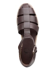 Celtic & Co. Minimal Fisherman Brown Sandals - Image 5 of 6