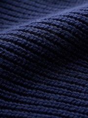 Celtic & Co. Blue Sailor Collar Longline Cardigan - Image 7 of 7