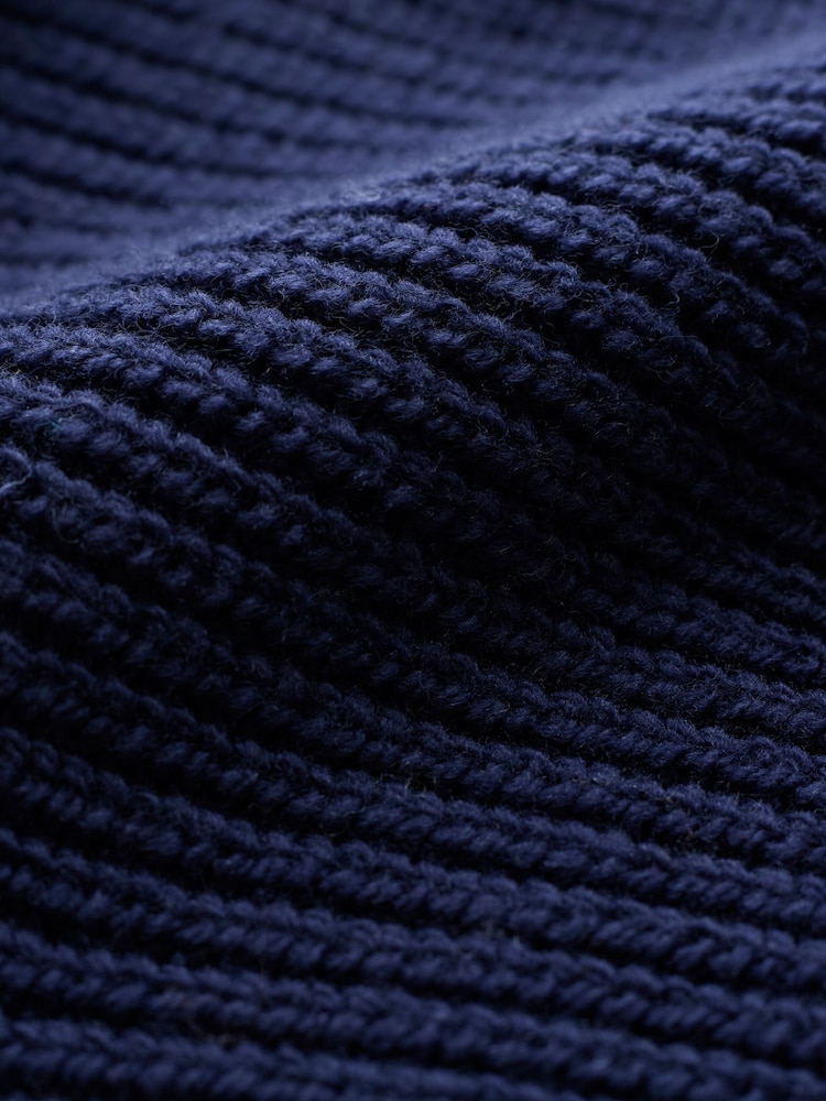 Celtic & Co. Blue Sailor Collar Longline Cardigan - Image 7 of 7