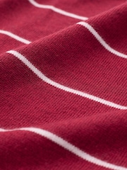 Celtic & Co. Pink Merino Fine Knit Boat Jumper - Image 3 of 3
