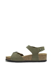 Celtic & Co. Low Wedge Dbl Buckle Sandals - Image 2 of 6