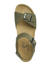 Celtic & Co. Low Wedge Dbl Buckle Sandals - Image 5 of 6