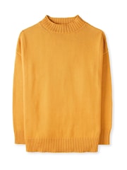 Celtic & Co. Gold Purl Detail Gansy Jumper - Image 3 of 6