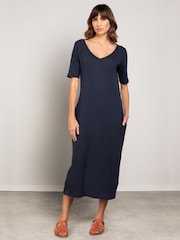 Celtic & Co. V-Neck Midi Dress - Image 1 of 4