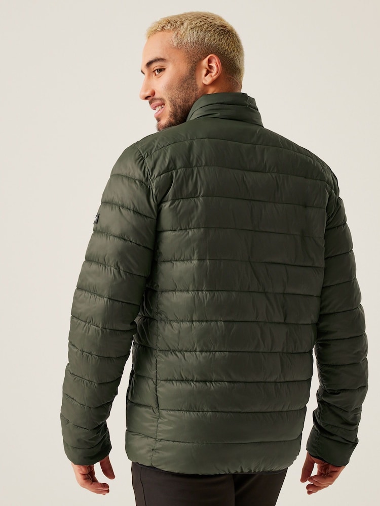Regatta Green Mens Marizion Mid Weight Padded Jacket - Image 2 of 6