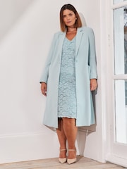 Live Unlimited Blue Sky Longline Tailored Jacket - Image 2 of 4