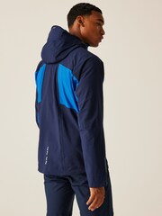 Regatta Blue Mens Sacramento X 2 in 1 Waterproof Jacket - Image 2 of 10
