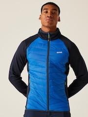 Regatta Blue Mens Sacramento X 2 in 1 Waterproof Jacket - Image 4 of 10