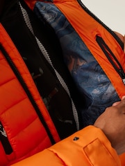 Regatta Orange Mens Christian Lacroix Congenies Short Padded Jacket - Image 4 of 8