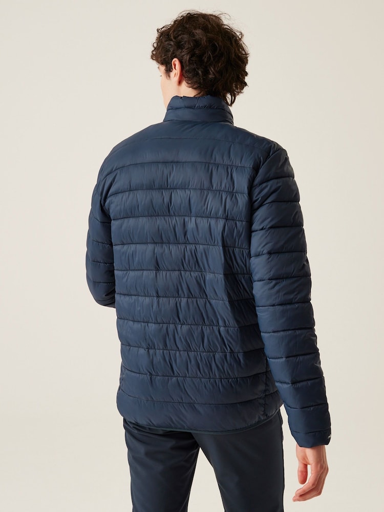 Regatta Blue Mens Marizion Mid Weight Padded Jacket - Image 2 of 6