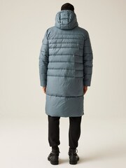 Regatta Grey Christian Lacroix Mens Collongues Long Padded Jacket - Image 2 of 8