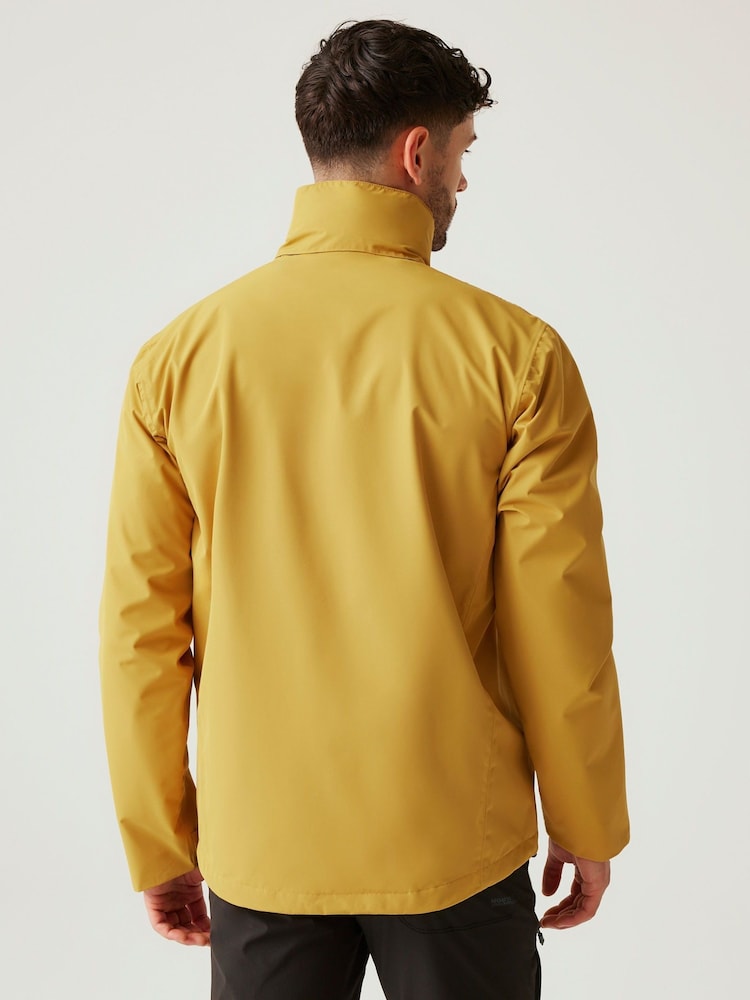 Regatta Yellow Mens Matt II Waterproof Jacket - Image 2 of 8
