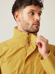Regatta Yellow Mens Matt II Waterproof Jacket - Image 4 of 8