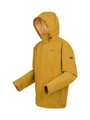 Regatta Yellow Mens Matt II Waterproof Jacket - Image 8 of 8