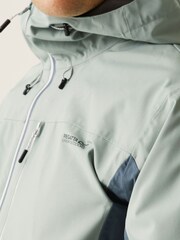 Regatta Green/Lime Mens Birchdale II Waterproof Jacket - Image 5 of 9