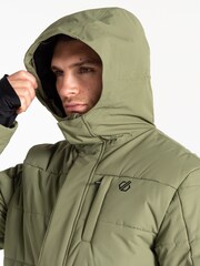 Dare 2b Mens Green Camber Baffled Ski Jacket - Image 4 of 8