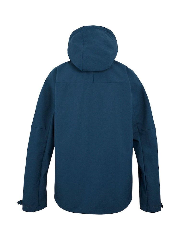 Regatta Blue Mens Arana Softshell Jacket - Image 6 of 7