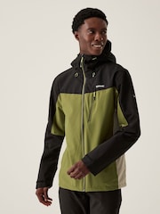 Regatta Green Mens Birchdale Waterproof Jacket - Image 1 of 7