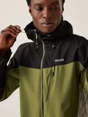 Regatta Green Mens Birchdale Waterproof Jacket - Image 4 of 7
