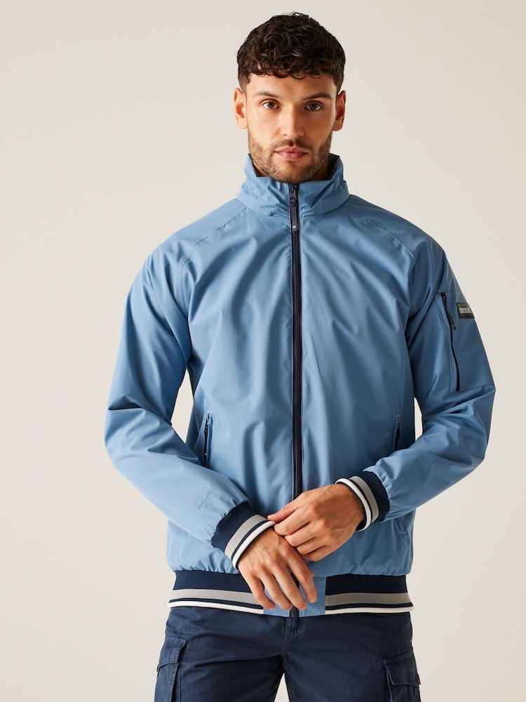 Regatta Blue Mens Shorebay Waterproof Jacket III - Image 1 of 10
