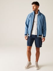 Regatta Blue Mens Shorebay Waterproof Jacket III - Image 3 of 10
