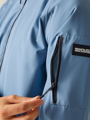 Regatta Blue Mens Shorebay Waterproof Jacket III - Image 5 of 10