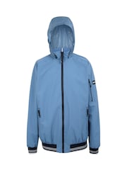 Regatta Blue Mens Shorebay Waterproof Jacket III - Image 9 of 10