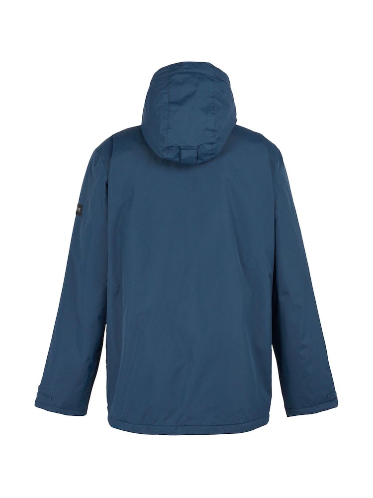 Regatta Blue Mens Sterlings IV Waterproof Jacket - Image 6 of 6