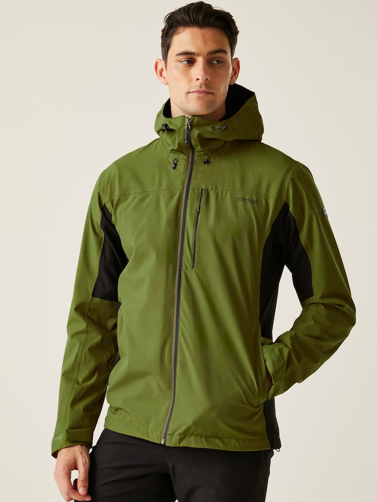 Regatta Green Mens Birchdale II Waterproof Jacket - Image 1 of 9