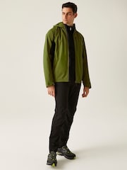 Regatta Green Mens Birchdale II Waterproof Jacket - Image 3 of 9