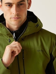 Regatta Green Mens Birchdale II Waterproof Jacket - Image 4 of 9