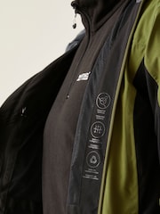 Regatta Green Mens Birchdale II Waterproof Jacket - Image 6 of 9