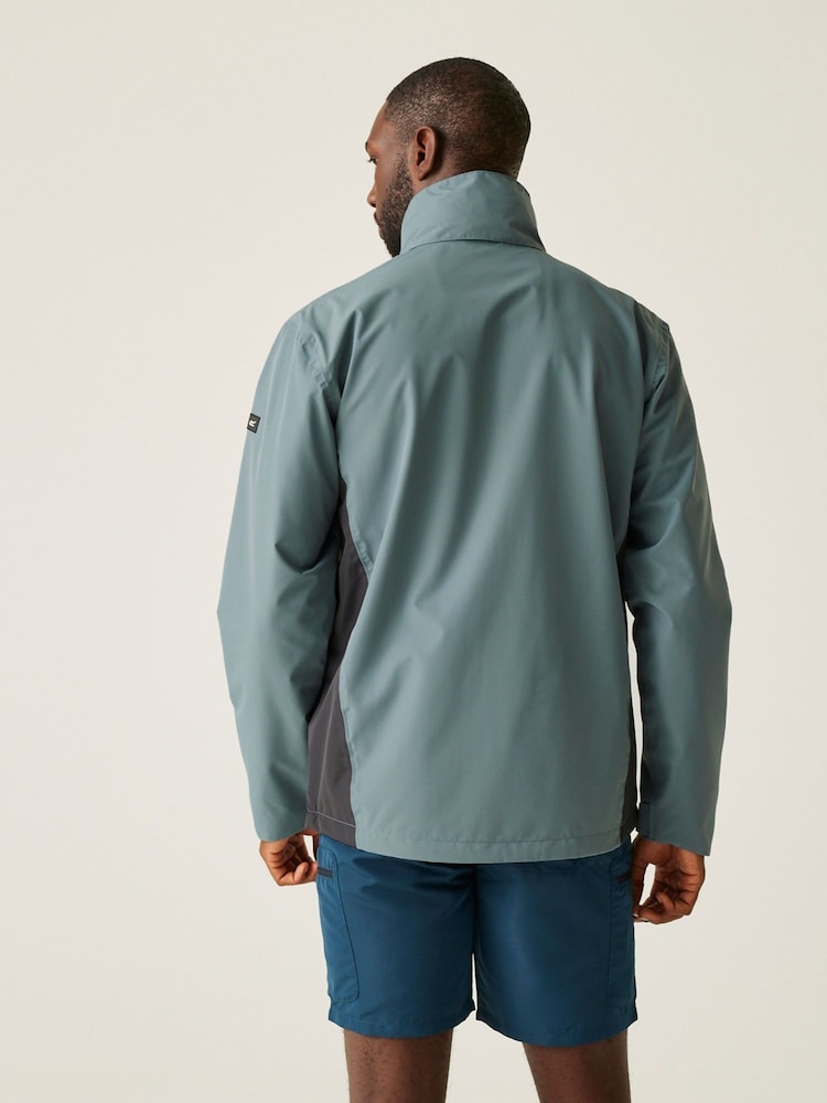 Regatta Grey Mens Matt II Waterproof Jacket - Image 1 of 7
