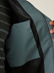 Regatta Grey Mens Matt II Waterproof Jacket - Image 3 of 7