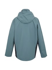 Regatta Grey Mens Matt II Waterproof Jacket - Image 5 of 7